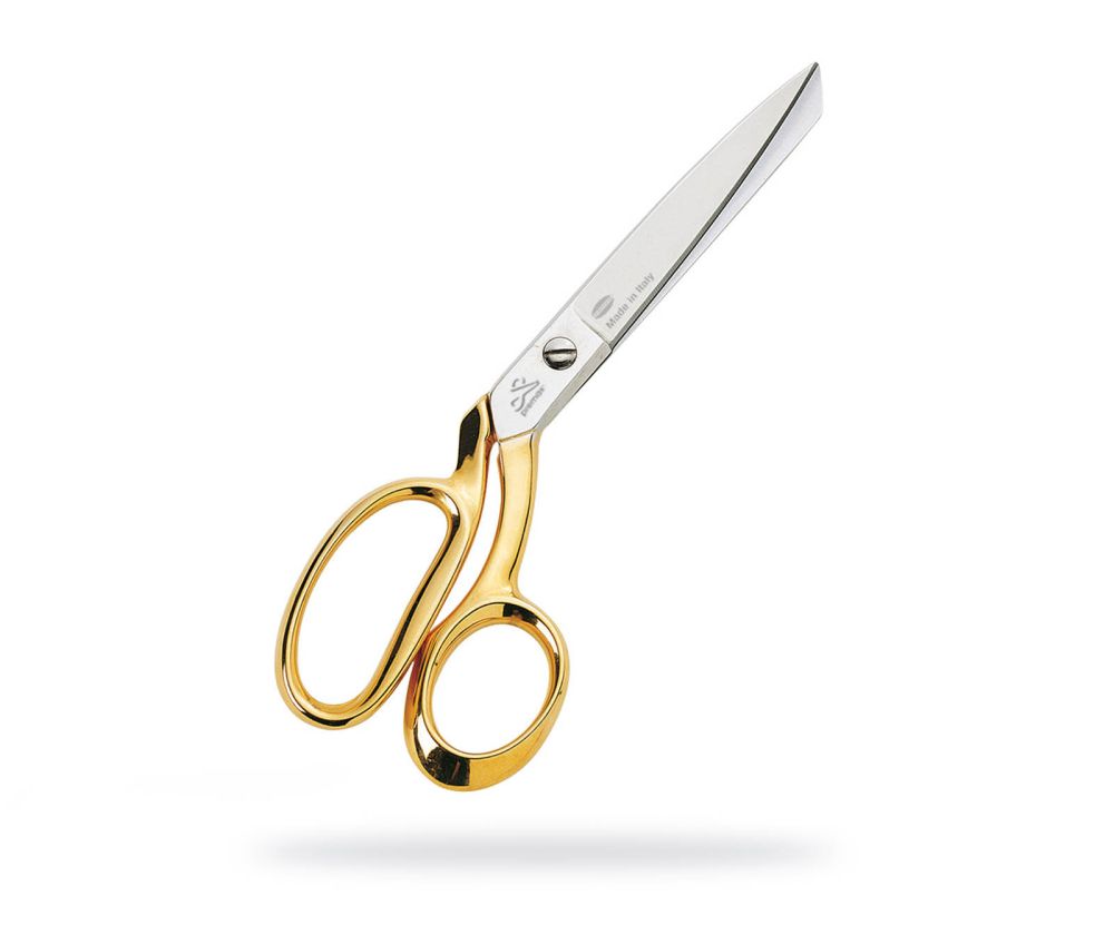 Tailor's scissors, gold, 20cm